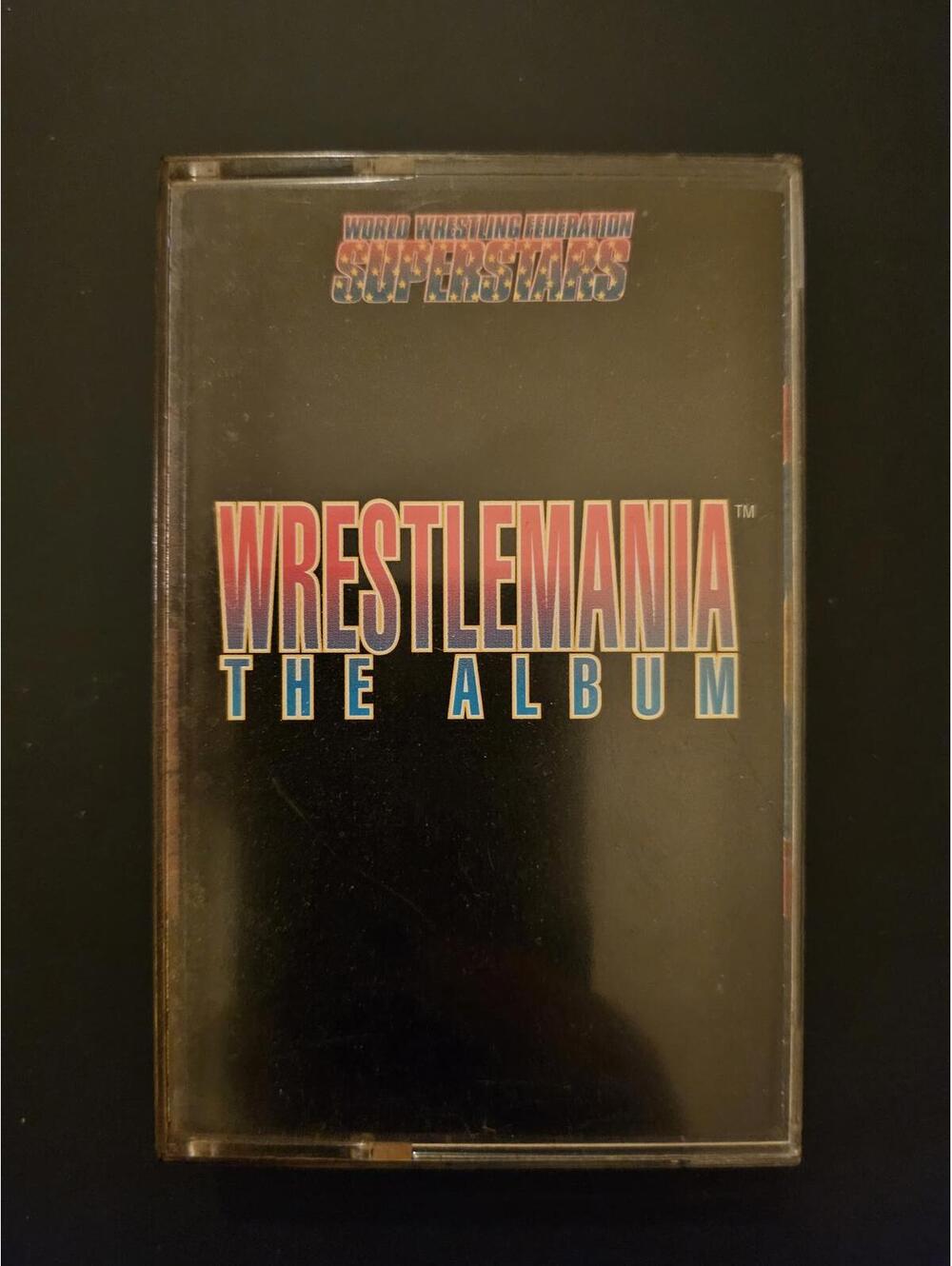 WWF (WWE) - Westlemania the album - on cassette - RARE - near perfect condition